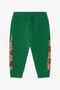 JU Jogger Avec Insertions Motif Logo JU Jogger Avec Insertions Motif Logo Vert TJT232-CF050