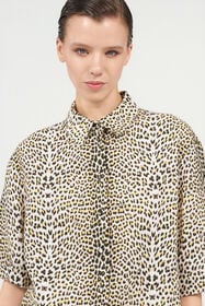 RC Baby Jaguar Print Shirt YELLOW/BLACK WQT705-OXR30