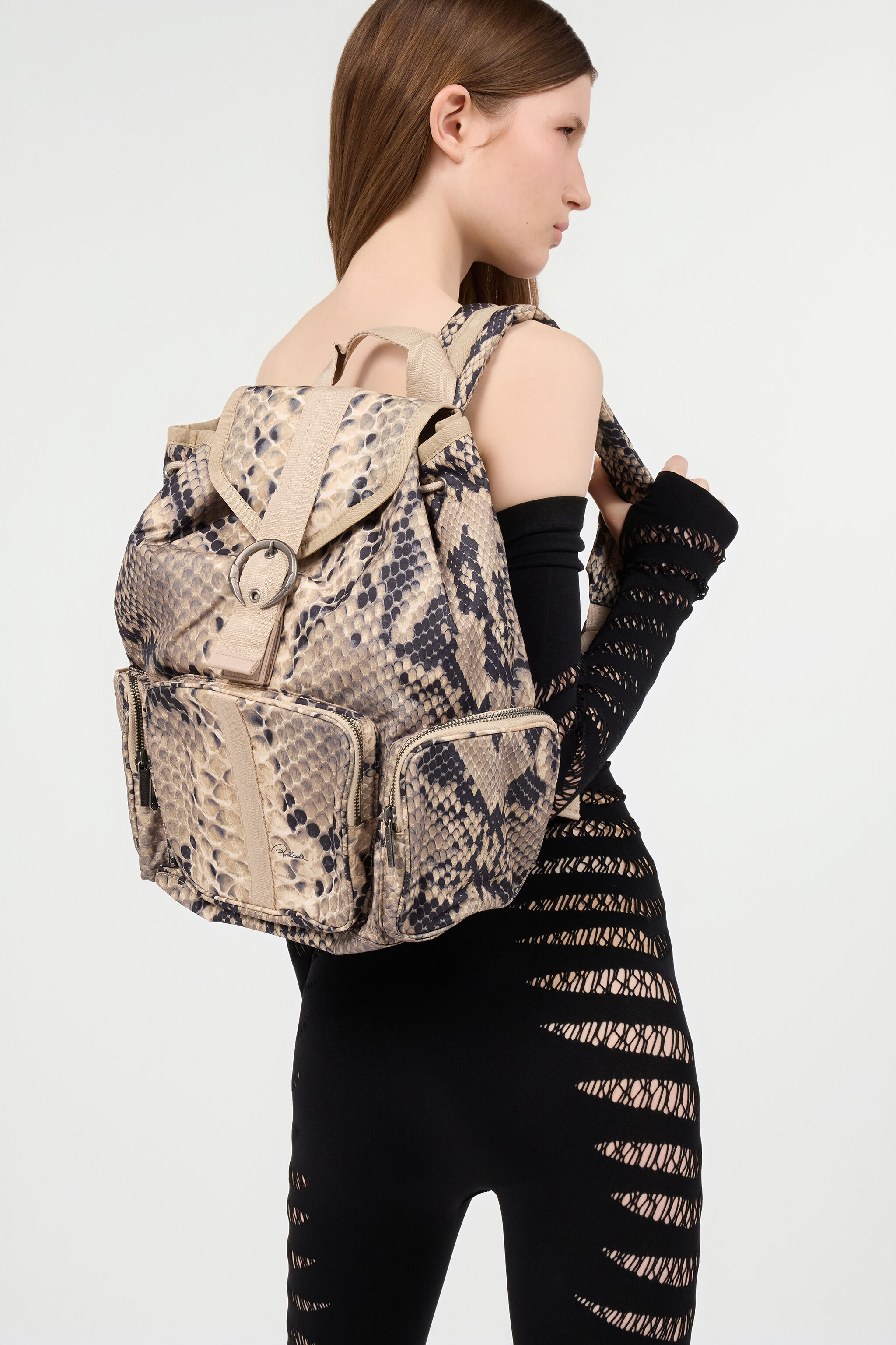 RC Napoli Python Backpack RC Napoli Python Backpack Light Brown ULL006-IL018