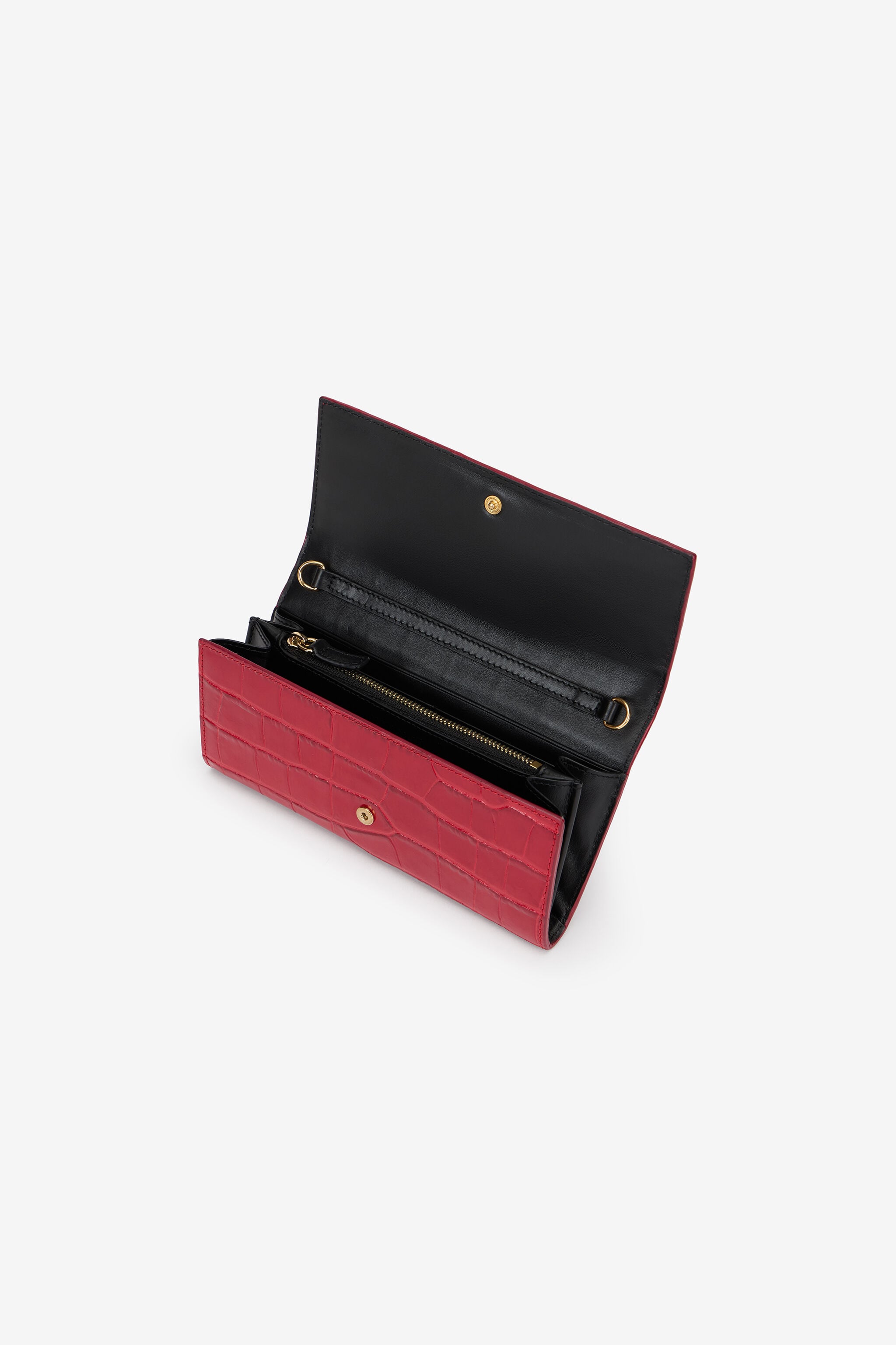 RC Roar Leather Wallet With Chain RC Roar Leather Wallet With Chain RED WKA007-PZ975