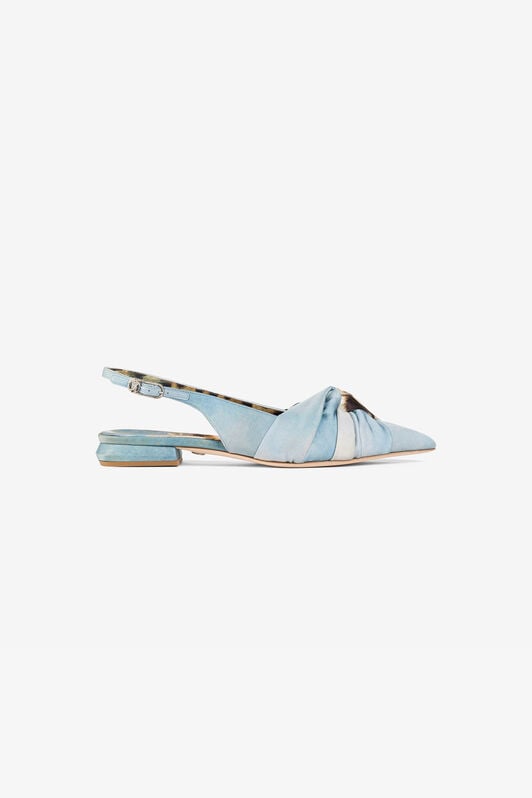 RC Le Pettegole Slingback with Wild Leda print RC Le Pettegole Slingback with Wild Leda print Hellblau RYS002-SE180