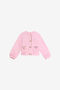 JU Pink Cotton Sweatshirt JU Pink Cotton Sweatshirt BABY ROSE VJT692-5OP28