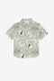 JU Animal-Print Shirt With RC Monogram And Lettering JU Animal-Print Shirt With RC Monogram And Lettering Ivory UJT701-7MO42