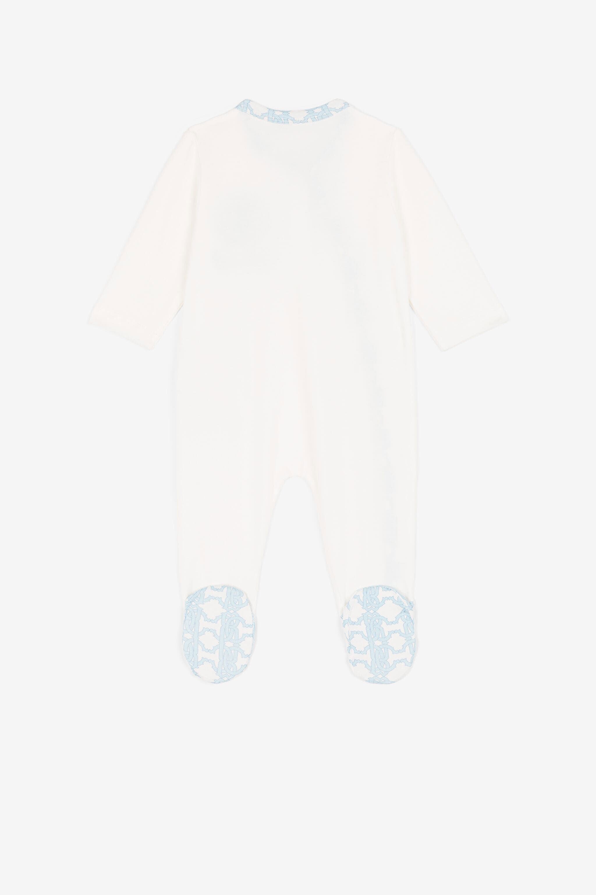 JU Long-sleeve babygrow set JU Long-sleeve babygrow set Light blue QJT889-JV025