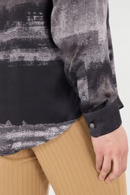 RC Camicia In Seta Effetto Dégradé Used Nero VNT714-SZP69