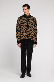 RC Freedom-Jacquard Sweater Brown RRM619-MA006