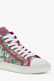 RC Sneakers stampa Hawaii Azzurro SKS035-5TL63