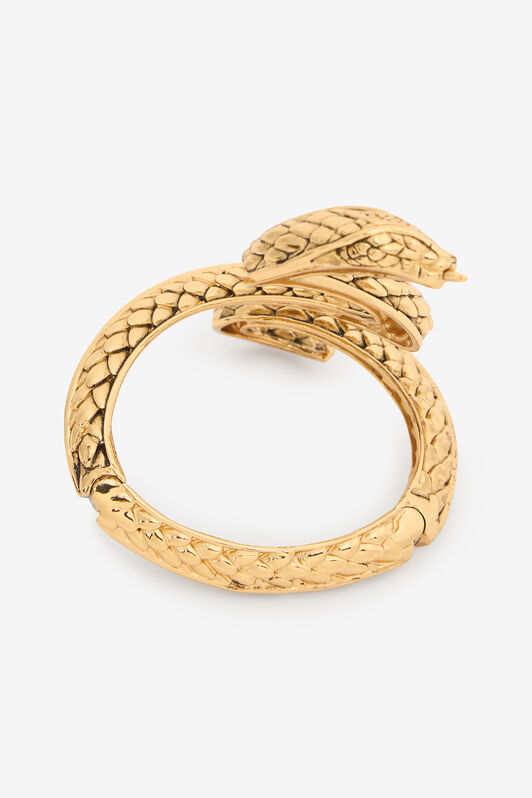 RC Brazalete rígido con forma de serpiente en oro envejecido RC Brazalete rígido con forma de serpiente en oro envejecido OLD GOLD WWG009-AM001