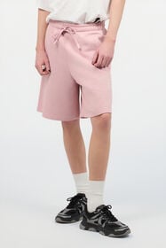 JC Pantalones Cortos Deportivos Con Logotipo Rosa UFT009-UF029