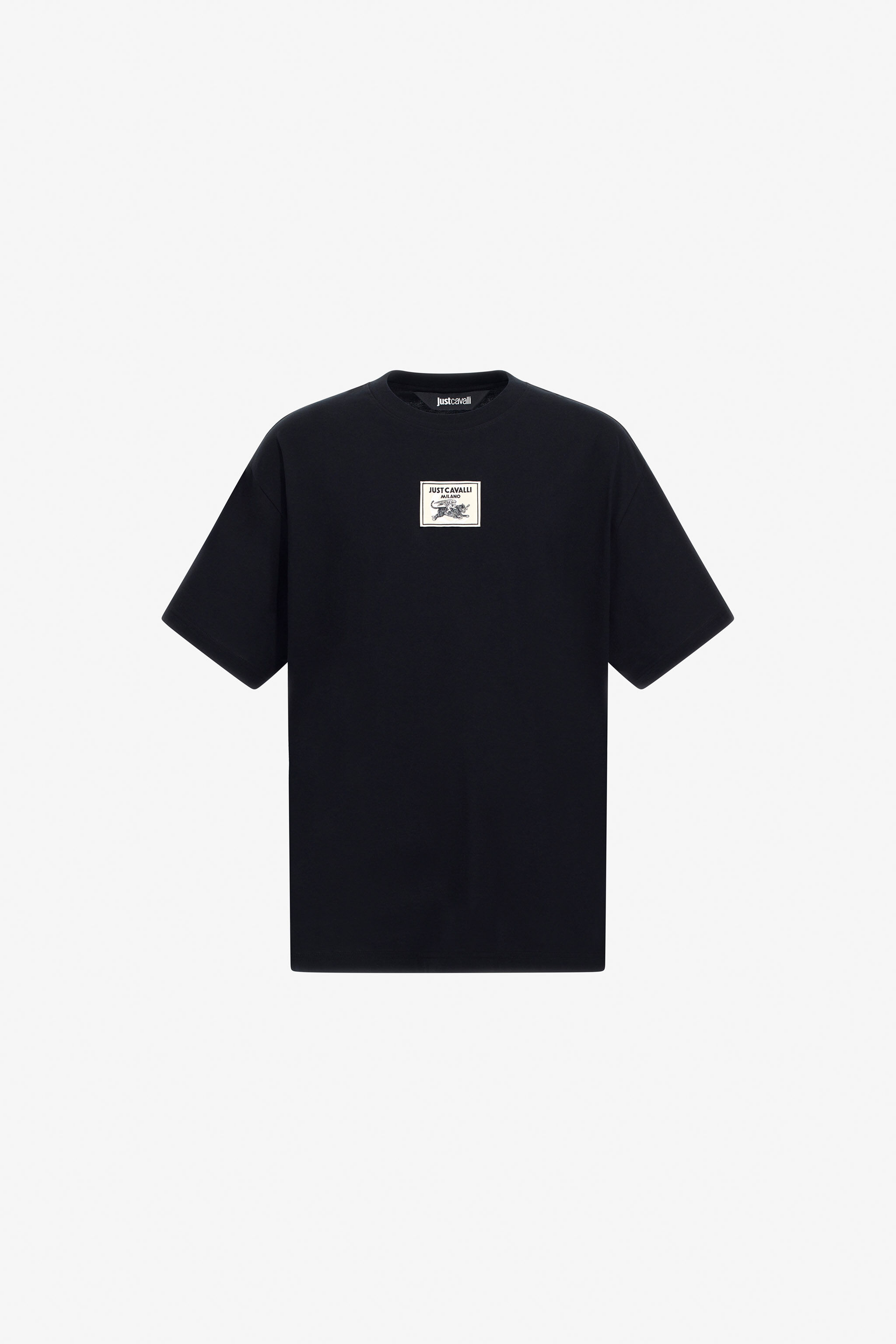 JC Just Cavalli T-shirt JC Just Cavalli T-shirt Black TFT034-TF051