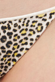 RC Pop Jaguar Print Bikini Bottom YELLOW/BLACK WQW012-HVR30