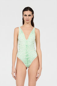 RC Jaguar Mint One-Piece Swimsuit PISTACHIO GREEN XQW008-HVT23