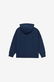 JU Sweatshirt With Contrasting Lettering Dark blue UJT68D-CF050