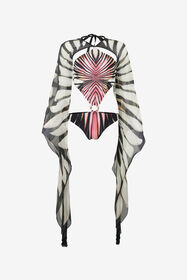 RC Trikini With Ray Of Pink Print Pink VKW017-HVM33