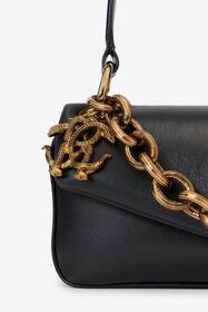 RC Shoulder bag with chain in black RC Shoulder bag with chain in black NERO VKB016-PNE02