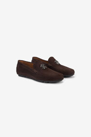 RC Mocassini marroni con monogramma RC BROWN TOS00D-PC296
