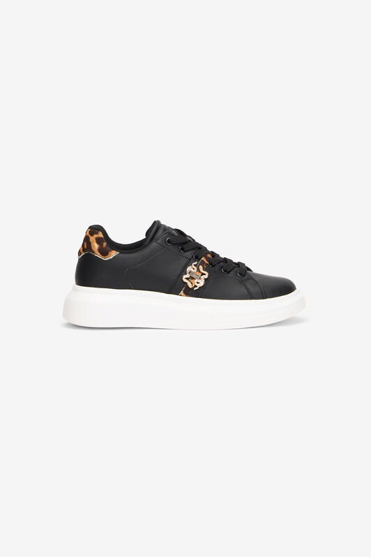 JC Baskets avec imprimé Leopard Print JC Baskets avec imprimé Leopard Print 899+919 XFS002-XF398