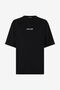 RC T-Shirt En Coton Avec Tigres Et Logo Noir VRT62E-JD060