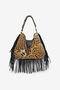RC Shoulder bag with Monogram RC and fringes RC Shoulder bag with Monogram RC and fringes Marron clair SKB005-PZC27