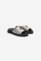 RC Slides With Cobra Print And Mirror Snake Monogram RC Slides With Cobra Print And Mirror Snake Monogram Black/White URS031-PZU07
