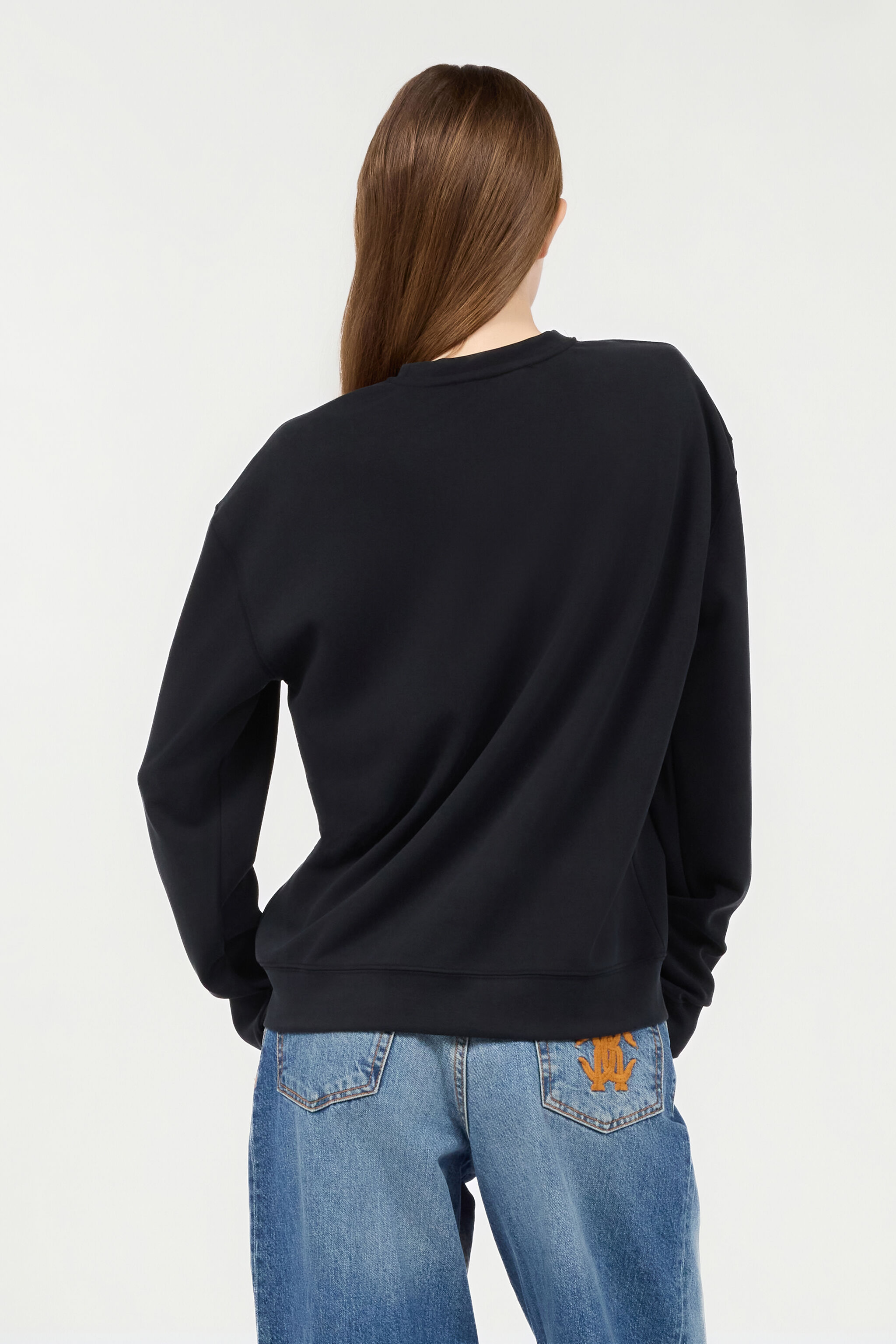 RC Schwarzes Sweatshirt mit Logo RC Schwarzes Sweatshirt mit Logo BLACK POT66B-CF054