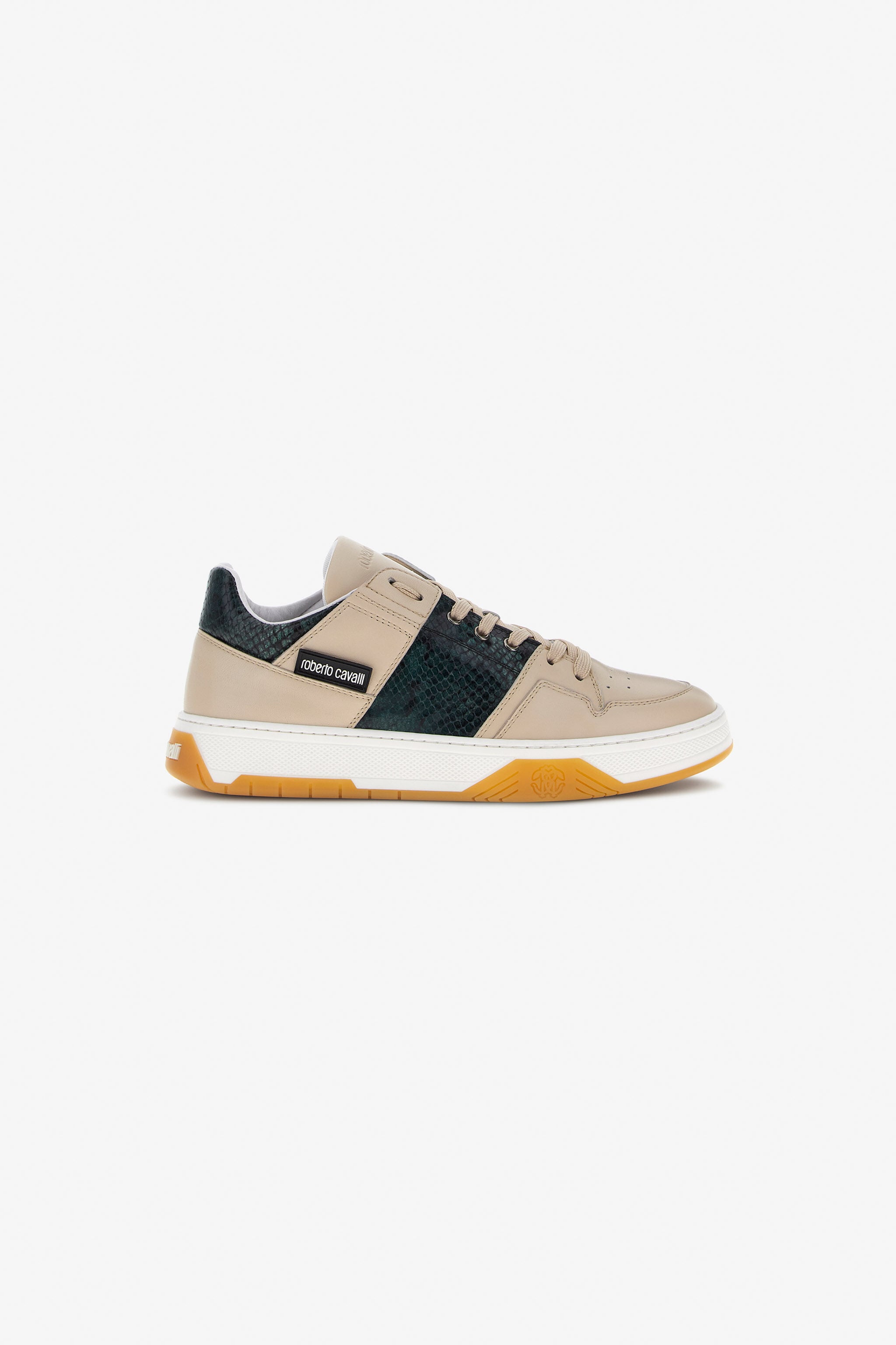 RC Sneakers con logo RC RC Sneakers con logo RC Marrone chiaro SRS046-PN003