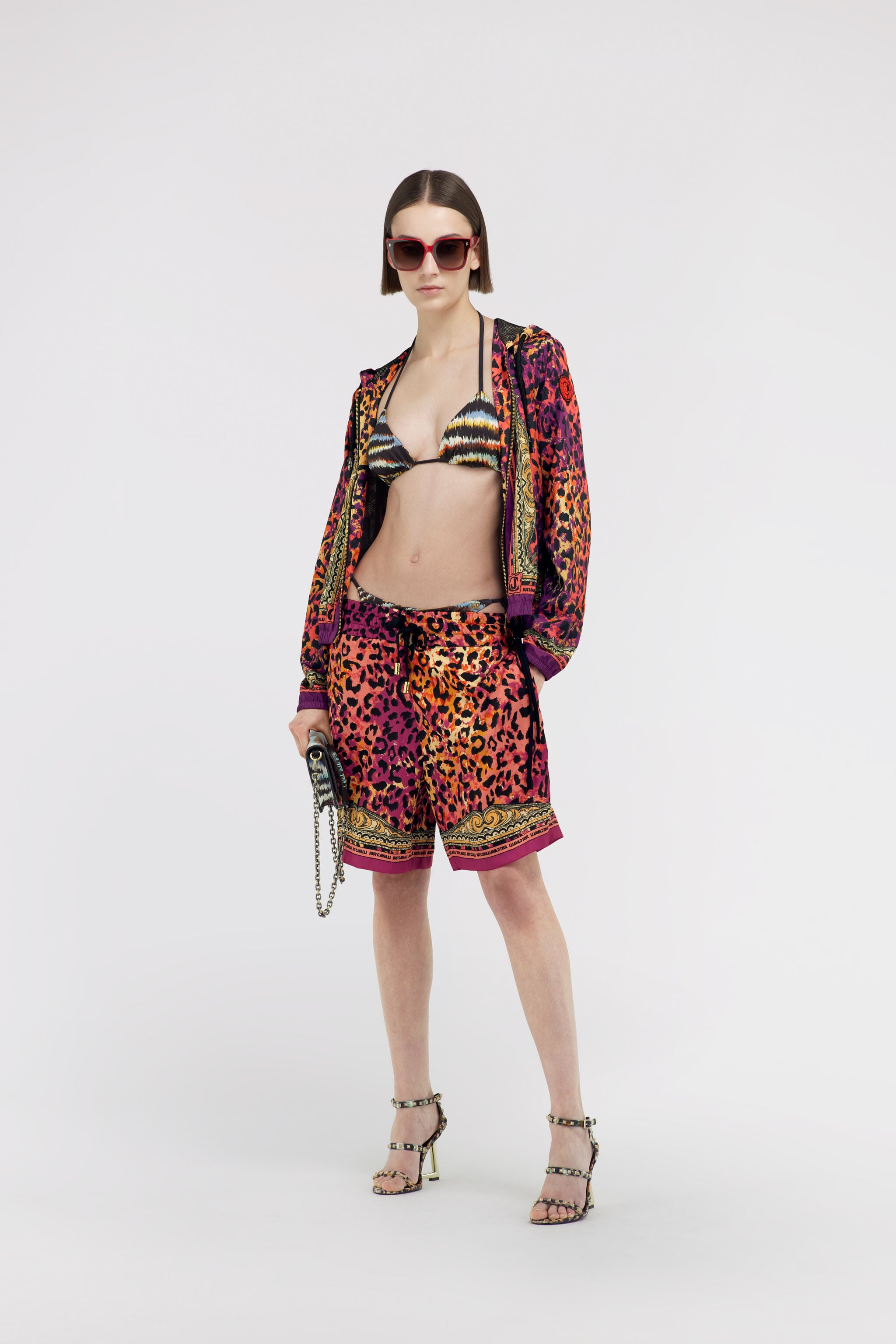 JC Bomber Just Cavalli JC Bomber Just Cavalli Fucsia SFT166-SF030