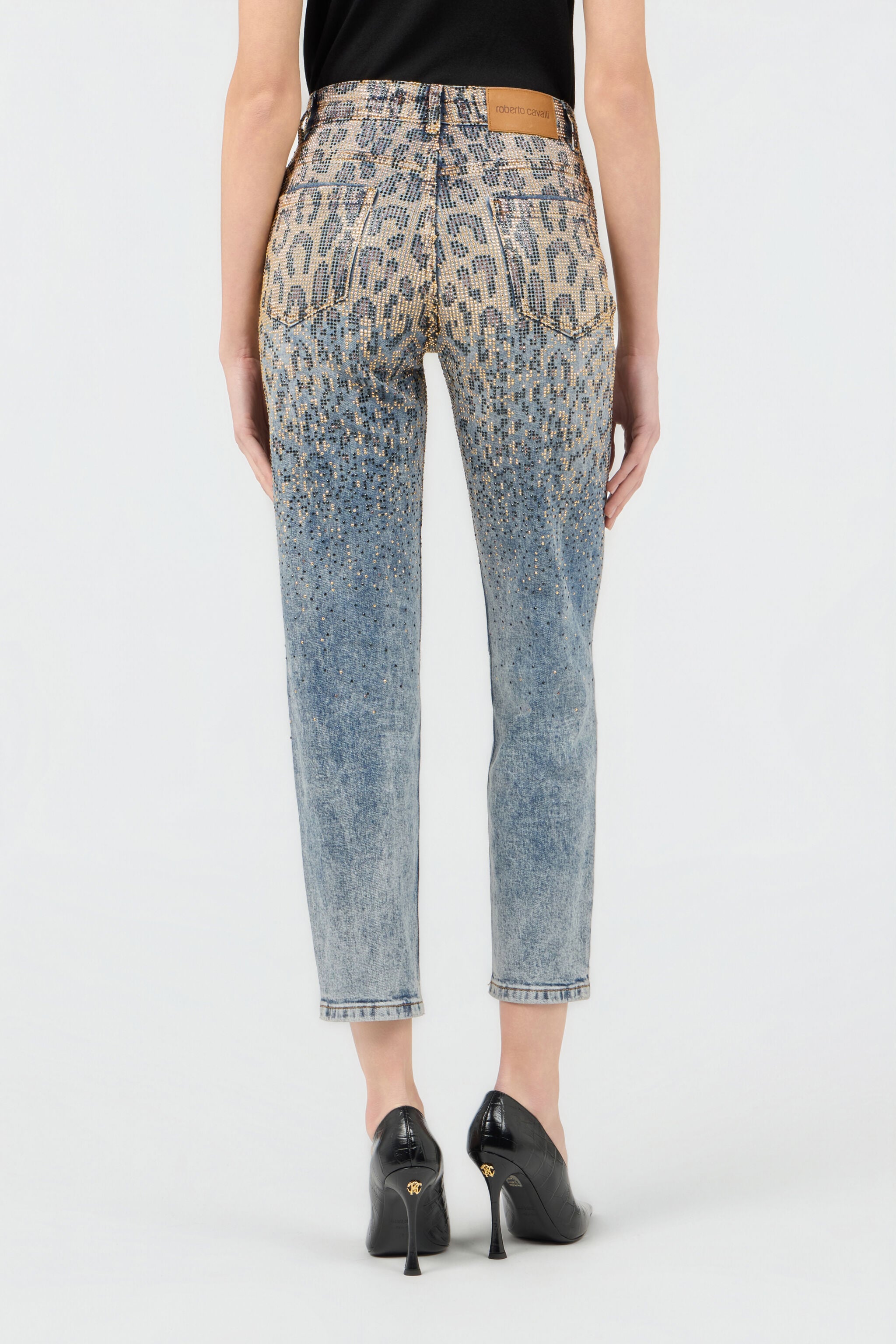 RC Denim-Jeans mit Strass im Farbverlauf RC Denim-Jeans mit Strass im Farbverlauf DENIM SOJ20L-DL020