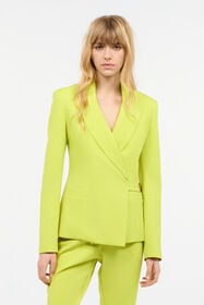 JC Jacket With Side Belt Light green UFT193-UF259