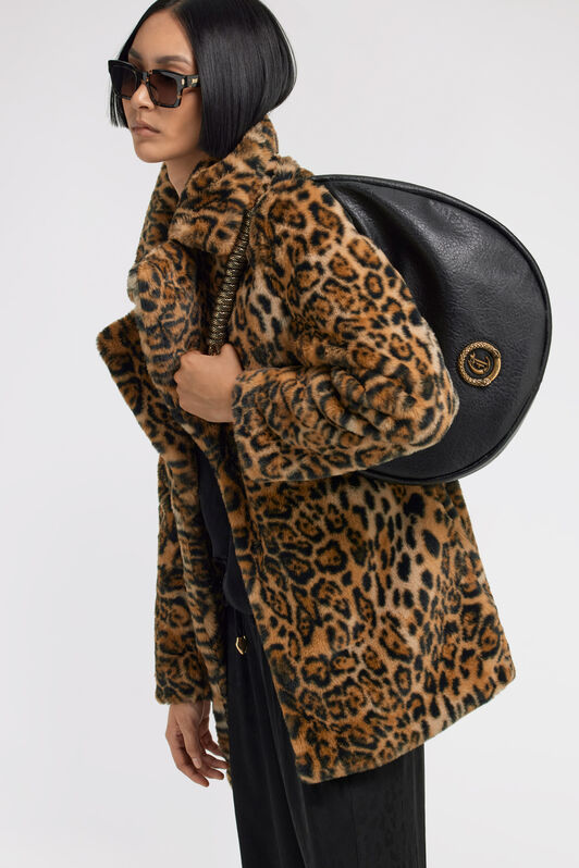 JC Just Cavalli Shoulder Bag Black TFB105-TF470