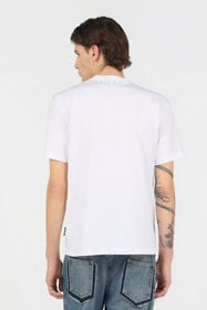 JC White T-Shirt With Logo WHITE WFT064-WF094