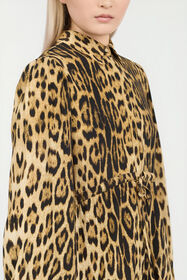 RC Leopard Print Mini Dress JAGUAR QOT10D-6DG34