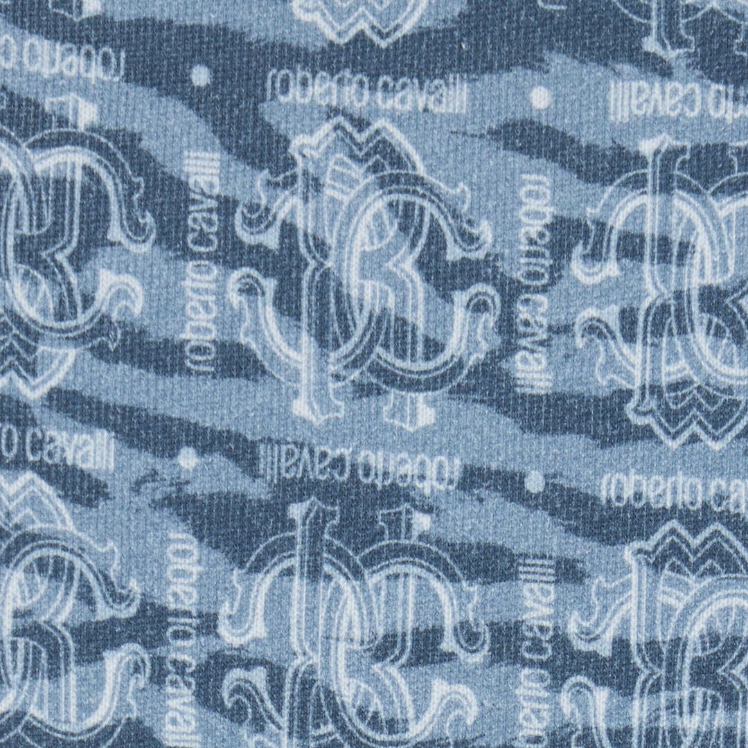 JU Sudadera Zip-Up con Estampado Monogram RC JU Sudadera Zip-Up con Estampado Monogram RC LIGHT BLUE/DARK BLUE UJT68E-5OO44