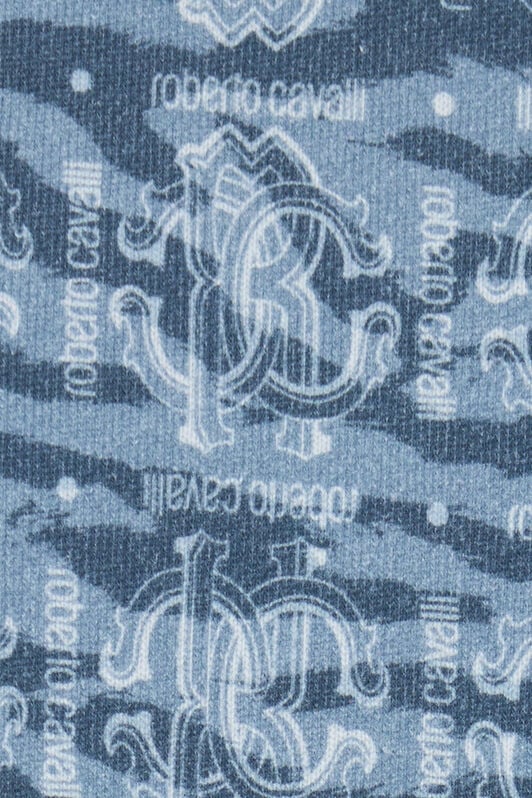 JU Sudadera Zip-Up con Estampado Monogram RC JU Sudadera Zip-Up con Estampado Monogram RC LIGHT BLUE/DARK BLUE UJT68E-5OO44