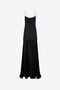 RC Robe Longue Effet Peau De Serpent RC Robe Longue Effet Peau De Serpent Noir UKT118-SZN57
