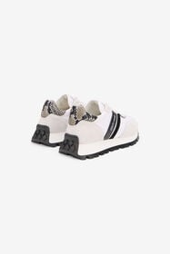 RC Baskets Blanches Avec Logo RC WHITE/BLACK/ROCCIA SOS00H-PZA81