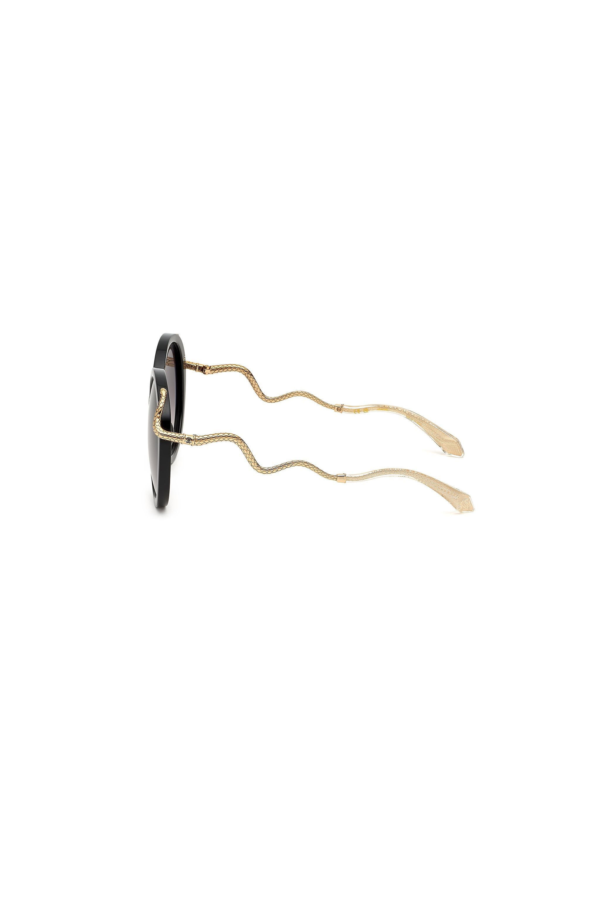 RC Roberto Cavalli Sunglasses Snake Collection RC Roberto Cavalli Sunglasses Snake Collection Black PD1323-PD189