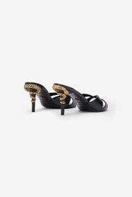 RC Sandalia Serpentine BLACK WKS010-PZ319