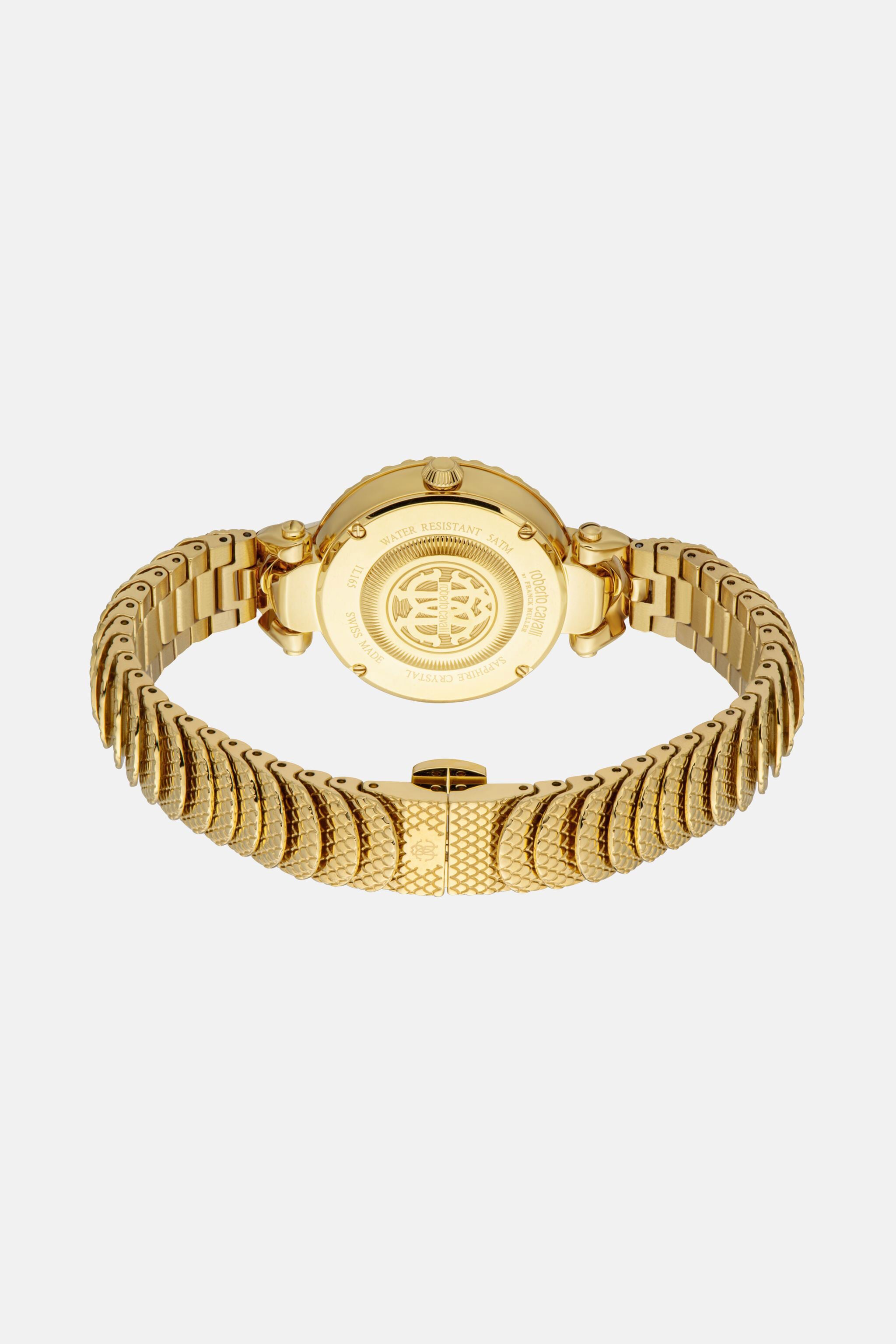 RC Roberto Cavalli by Franck Muller Snake Core watch Gold QALG18-IG070