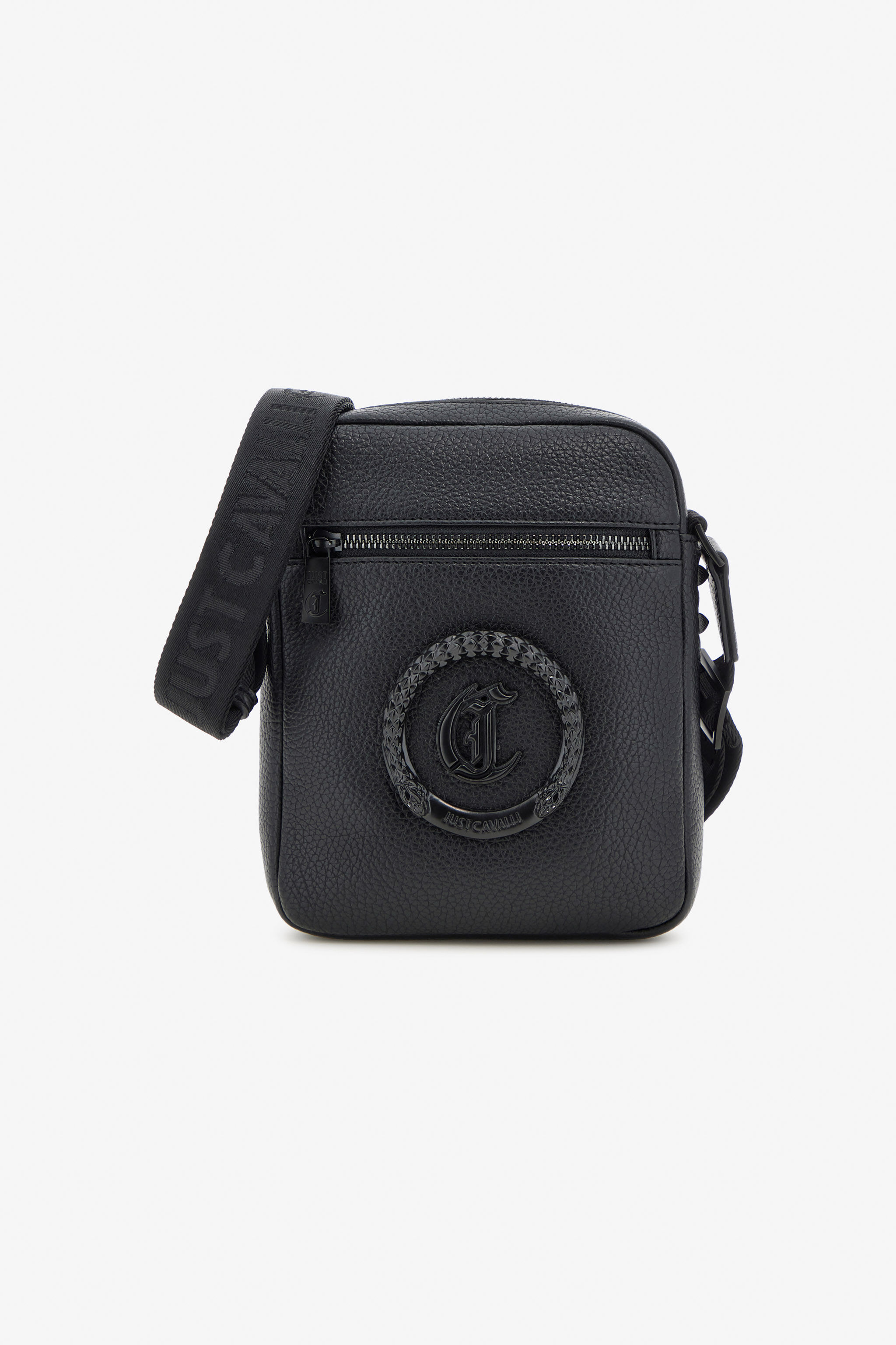 Just Cavalli Cross-body Bag in Black for Men | Roberto Cavalli®