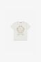 JU RC Monogram Embroidered T-Shirt JU RC Monogram Embroidered T-Shirt White TJT64D-JD001
