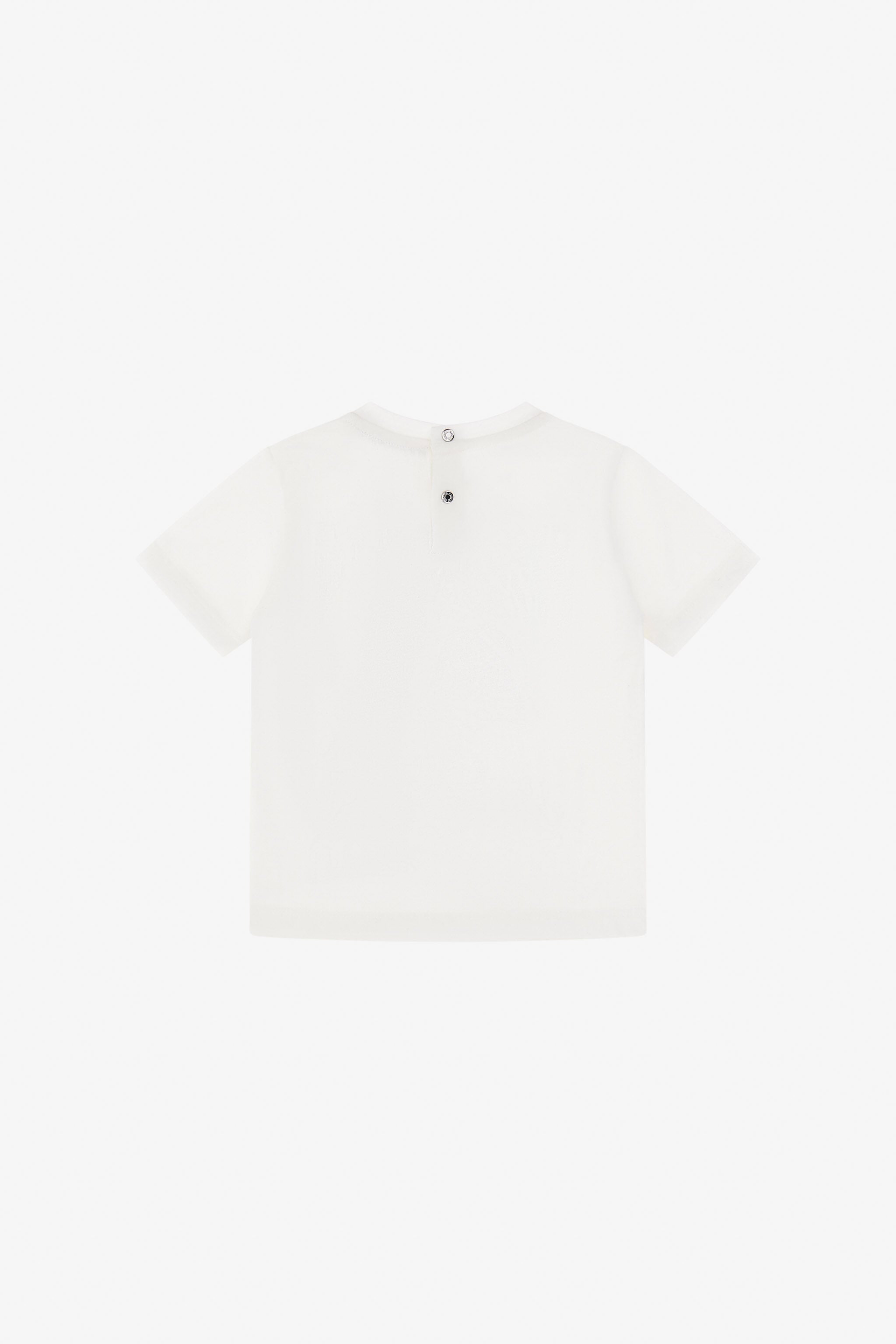 JU Cotton T-Shirt With Print JU Cotton T-Shirt With Print MILKY WHITE TJT632-JD001