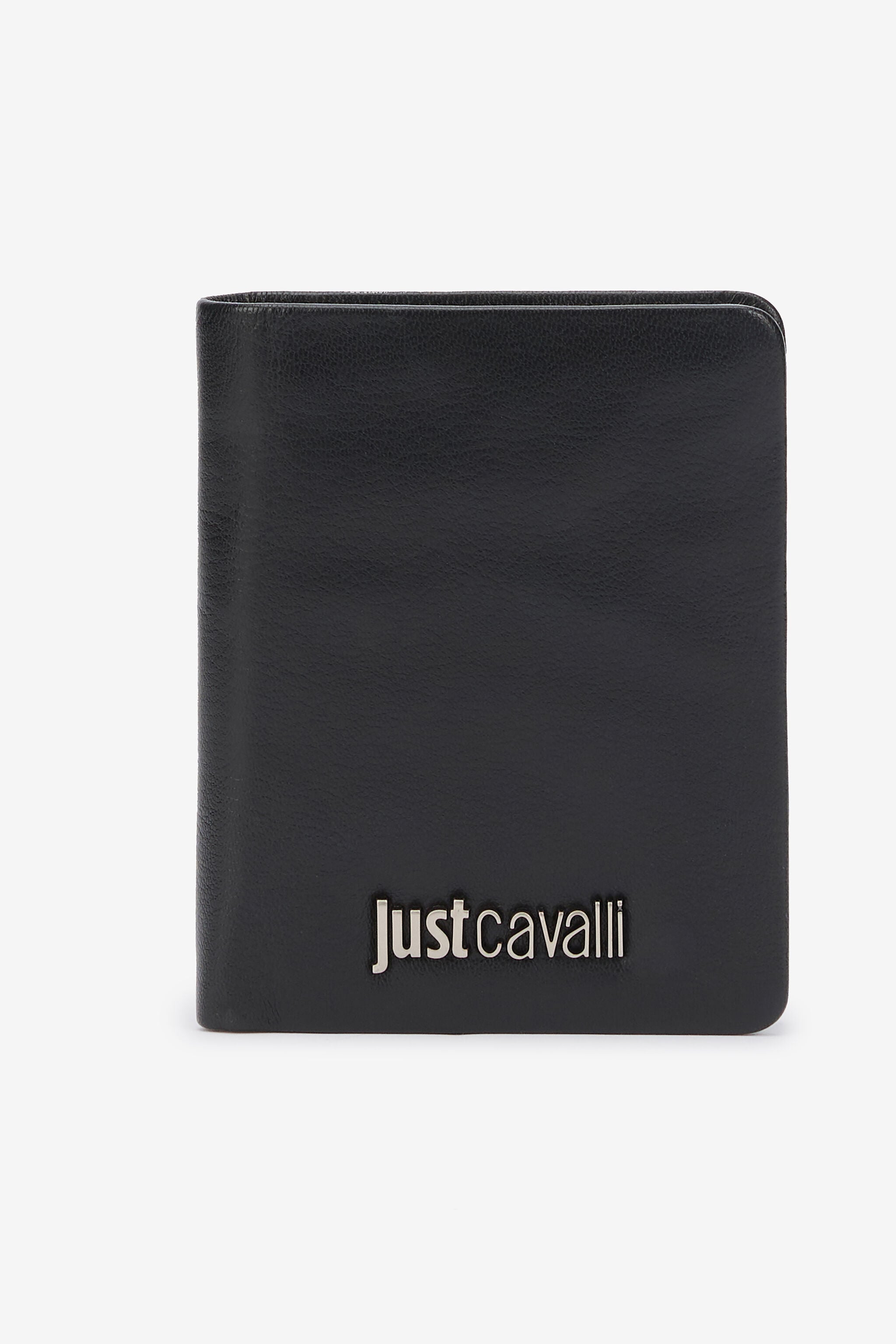 JC Black Wallet With Metal Logo JC Black Wallet With Metal Logo BLACK VFP013-VF569
