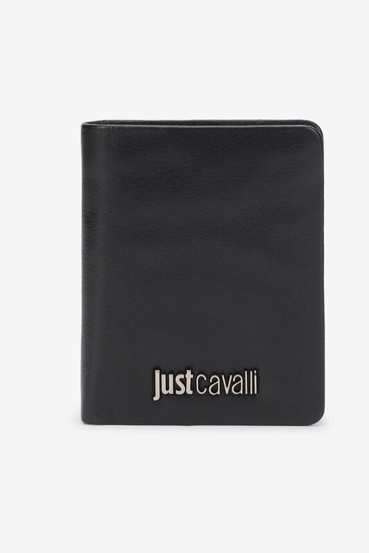JC Black Wallet With Metal Logo JC Black Wallet With Metal Logo BLACK VFP013-VF569