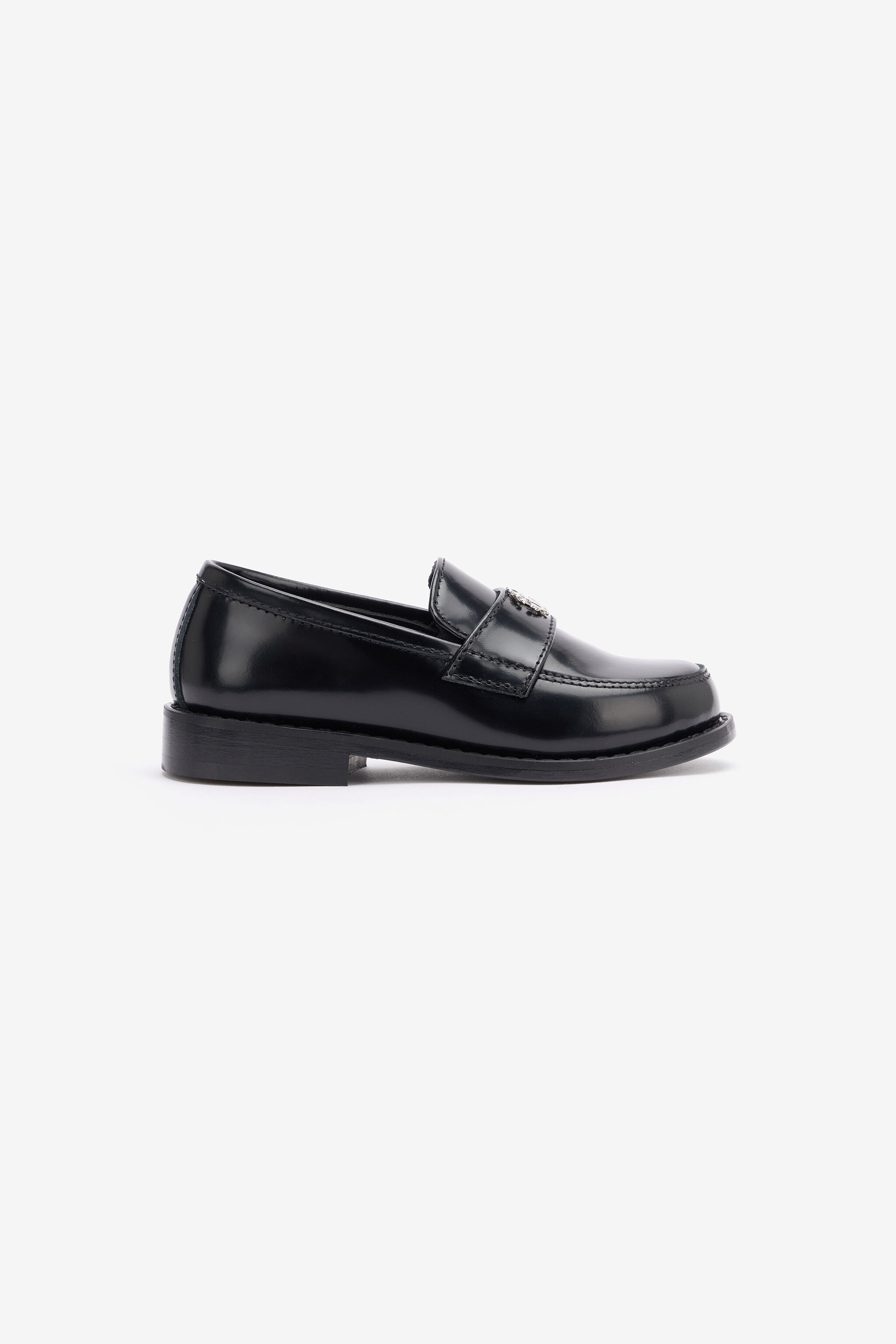 JU Mocassins Avec Monogramme RC BLACK TJS03O-PZJ02