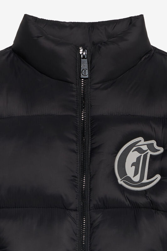 JC Black Padded Vest with Logo JC Black Padded Vest with Logo BLACK XFT42C-SB003