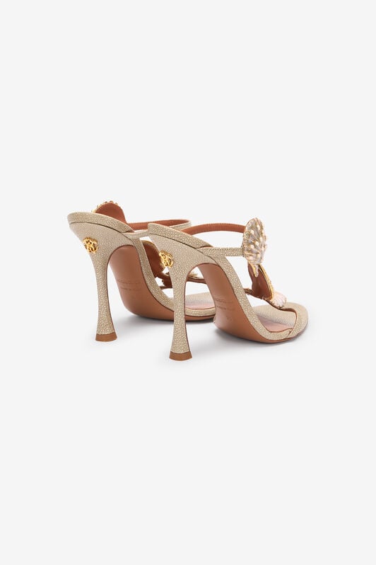 RC Sandals With Shells RC Sandals With Shells Ivory UWS003-PZI07