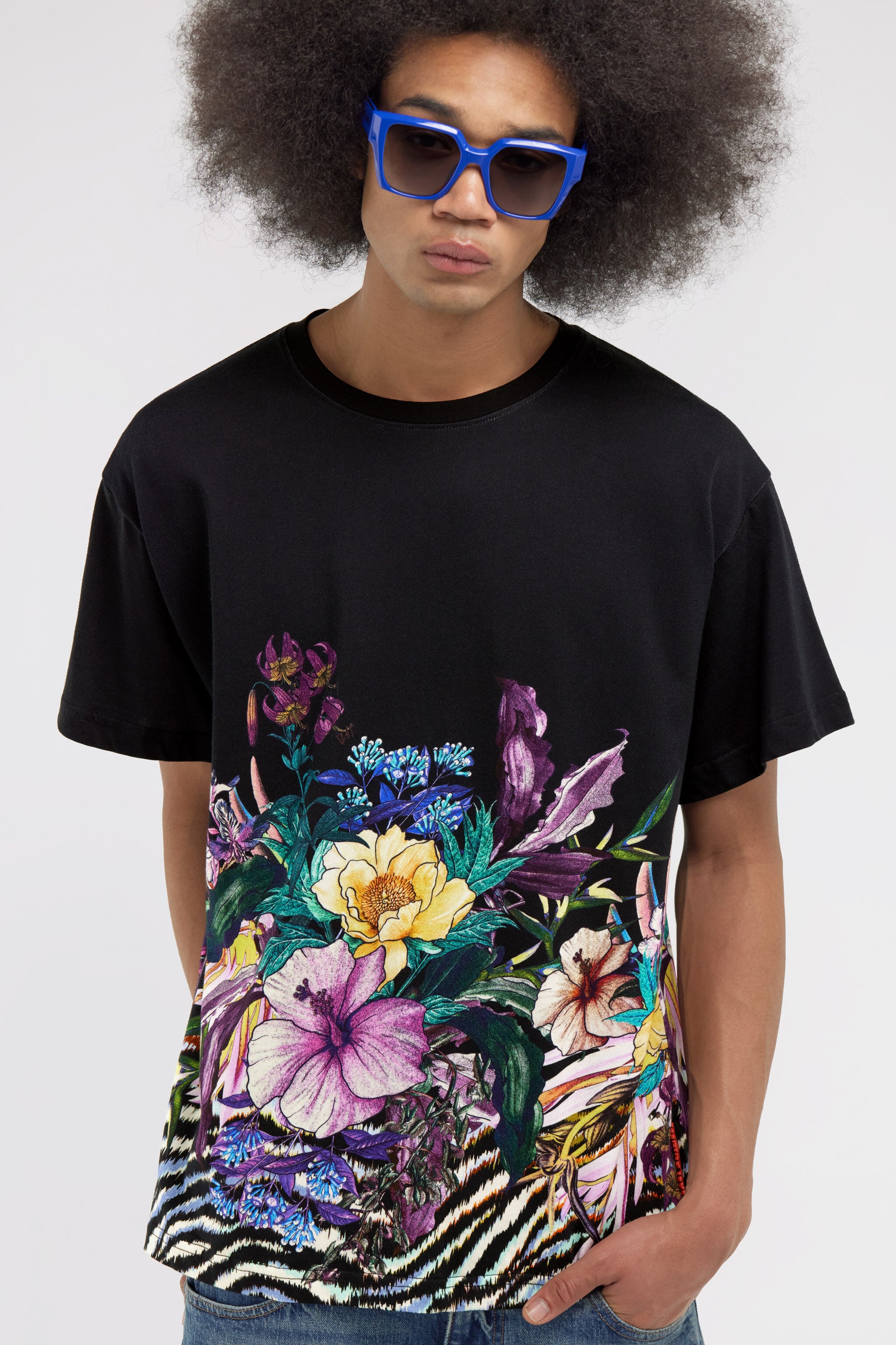 JC Just Cavalli T-shirt JC Just Cavalli T-shirt Black SFT264-SF175
