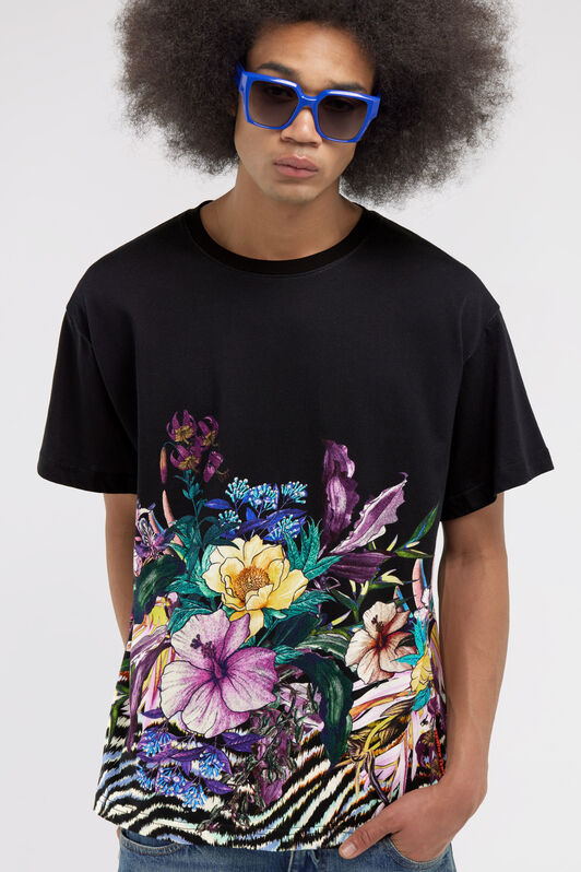 JC Just Cavalli T-shirt JC Just Cavalli T-shirt Black SFT264-SF175