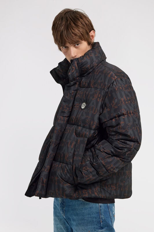 JC Just Cavalli Down Jacket JC Just Cavalli Down Jacket Black TFT068-TF092